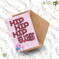 Hip Hip Hip replacement | Greeting card