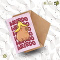 Weirdo | Greeting card