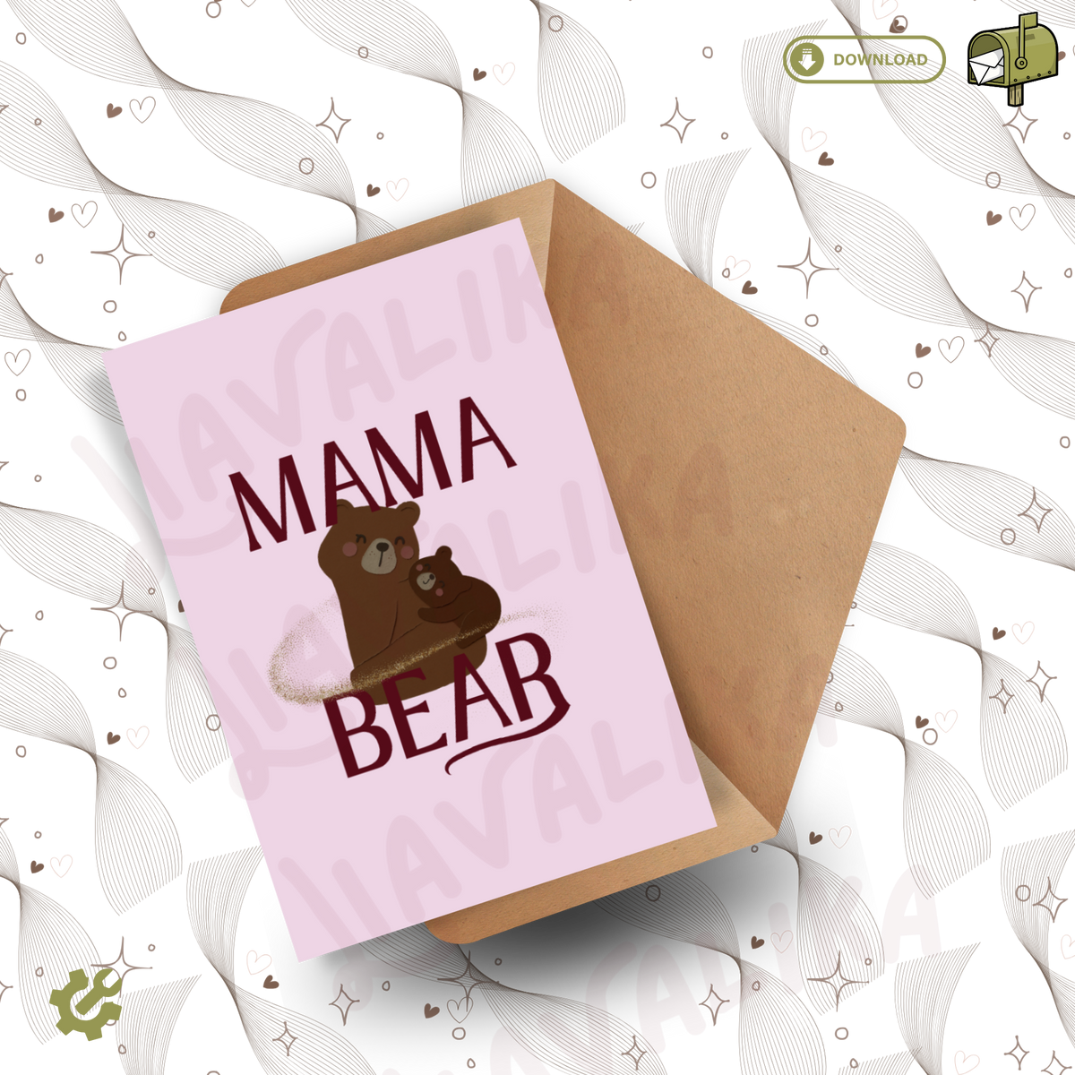 Mama Bear | Greeting card